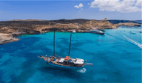 3 Islands (Gozo, Comino & Blue Lagoon) Cruise by Faith
